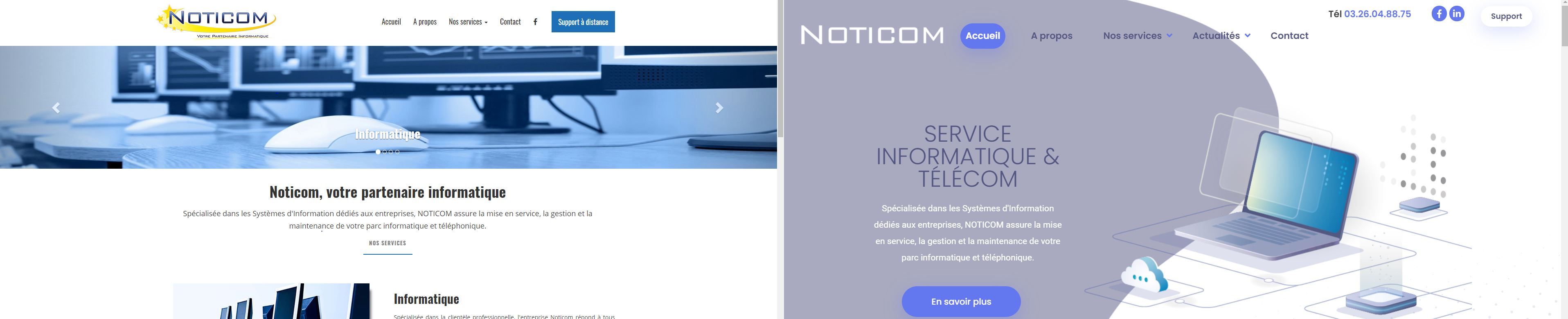 Nouveau Site Internet